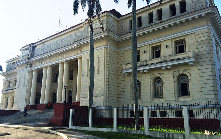 Sede del Tribunal Provincial Popular de Villa Clara.