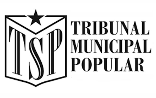 Logo del Tribunal Municipal Popular en Cuba.