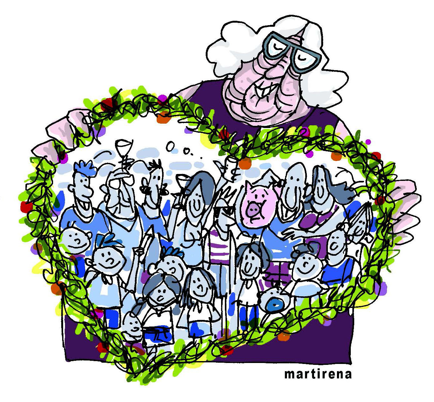 Ilustración de Martirena