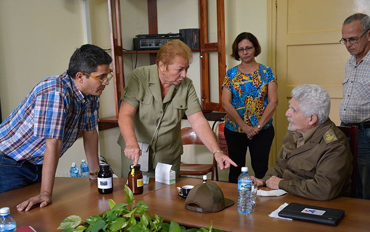 Ramiro Valdes de Visita en Villa Clara