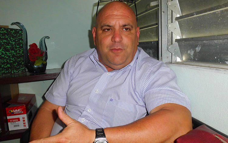 Dr. Kirk Dí­az Guzmán Corrales, coordinador del Grupo Asesor para la Comunicación en Villa Clara.