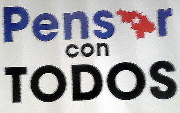 Identificación de la campaña Pensar con todos.