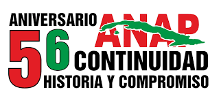 Logo del aniversario 56 de la Anap.