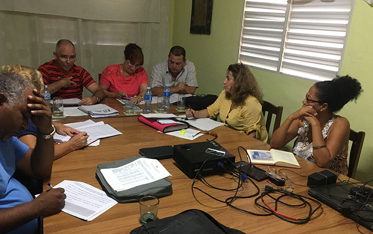 Reunión de análisis de la ANAP.
