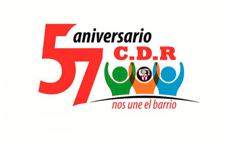 Logo del aniversario 57 de los CDR.