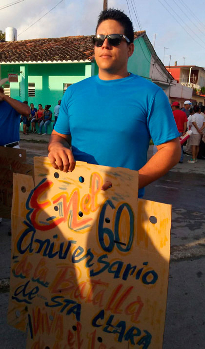 Edel Crespo Feitó, de la UEB Matadero Salamina. Edel Crespo Feitó, de la UEB Matadero Salamina.