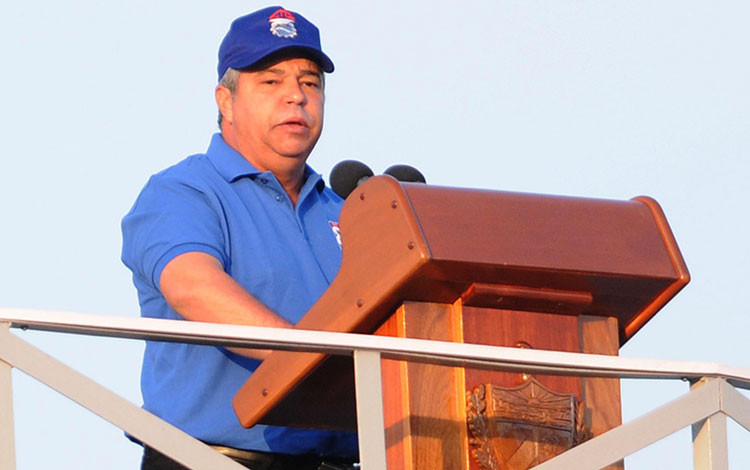 Ulises Guilarte de Nacimiento, secretario general de la Central de Trabajadores de Cuba. (Foto: M
