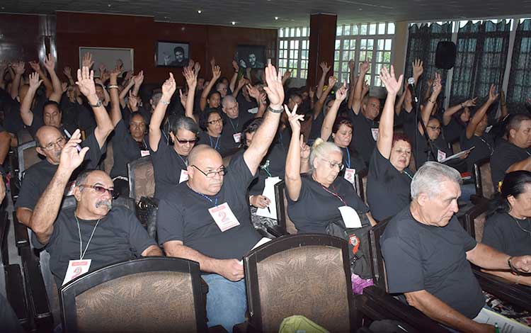 Segunda Conferencia Provincial del Sindicato Nacional de Trabajadores de la Industria en Villa Clara.