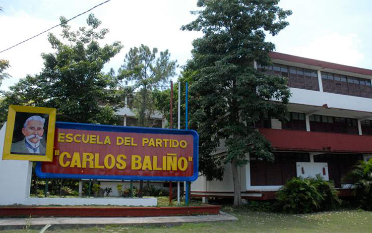 Escuela Provincial del Partido Carlos Baliño, de Villa Clara.