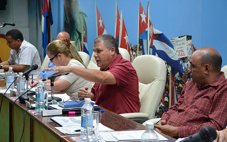 Pleno Comité Provincial del PCC