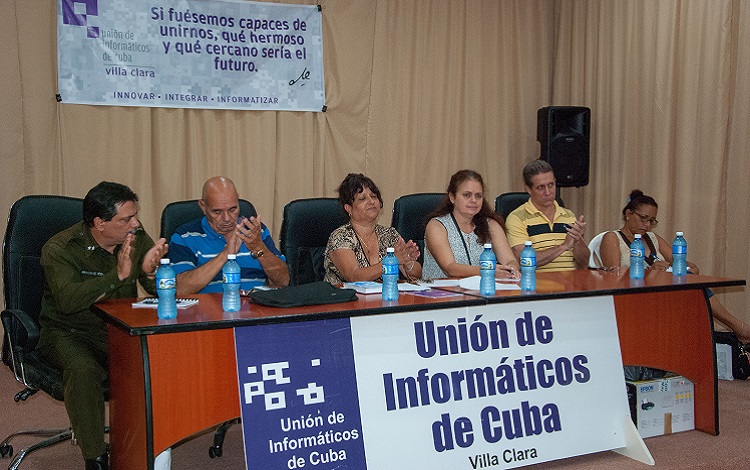 Asamblea de la Unión de Informáticos de Cuba en Villa Clara