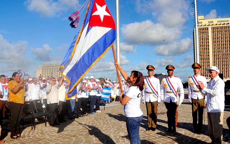Abanderamiento de la delegación cubana a Festival Mundial de la Juventud y los Estudiantes Sochi 2017.