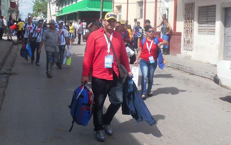 Llegada de delegación de Villa Clara al Festival de Sochi.