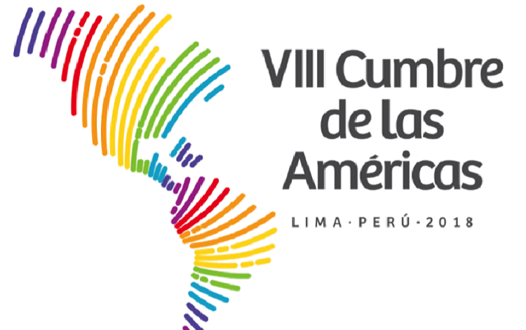 Logo de la VIII Cumbre de las Américas.