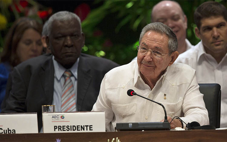 RaÃºl Castro en VII Cumbre de la AEC