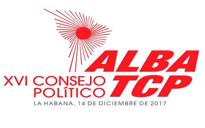 Cartel del Consejo Político Alba-TCP.