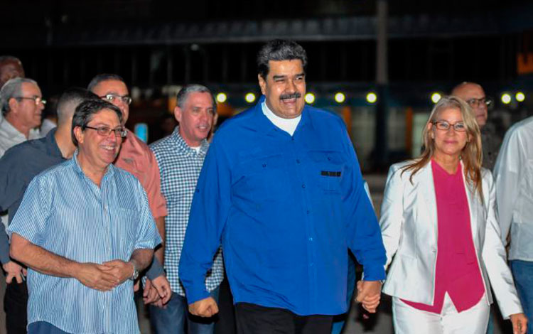 Nicolás Maduro arriba a La Habana para participar en la Cumbre de Jefes de Estado del ALBA.