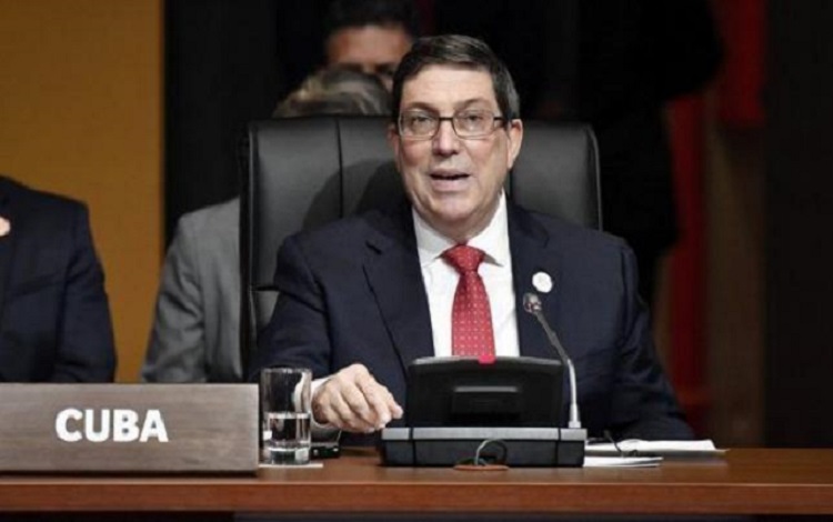 Bruno Rodríguez Parrilla, ministro de Relaciones Exteriores de Cuba