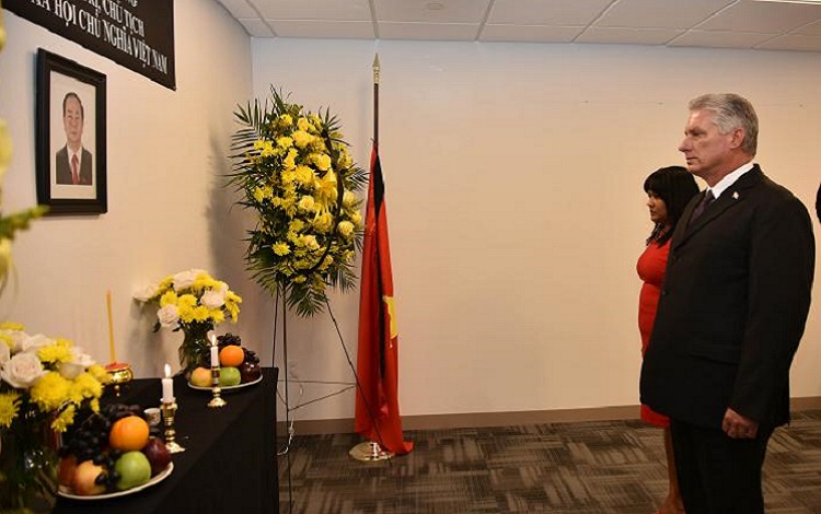 Condolencias de Miguel Díaz-Canel a Vietnam