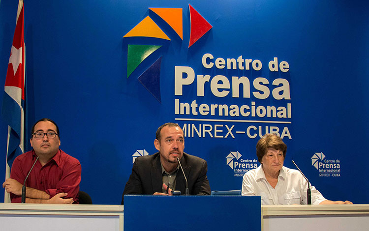 Conferencia de prensa sobre ICOM 2017.