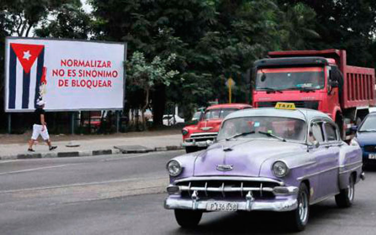 Bloqueo de Estados Unidos a Cuba