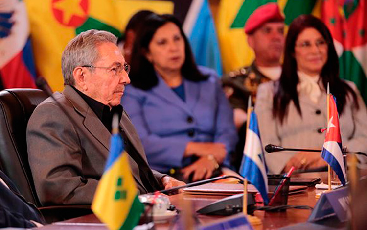 Raúl Castro en Venezuela