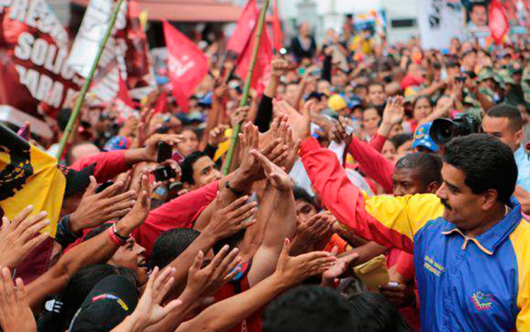 Nicolás Maduro y pueblo venezolano.