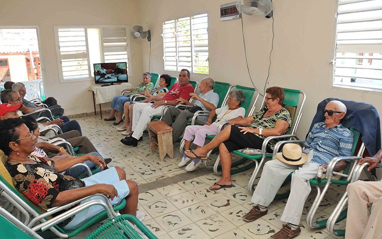 Hogar de ancianos en Villa Clara, Cuba.