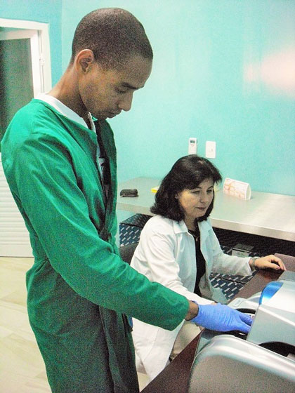 Laboratorio de Biologí­a molecular de Villa Clara.