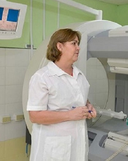 Dra. Anaisa Amores Ramos, especialista en Oncologí­a del hospital pediátrico Docente José Luis Miranda.