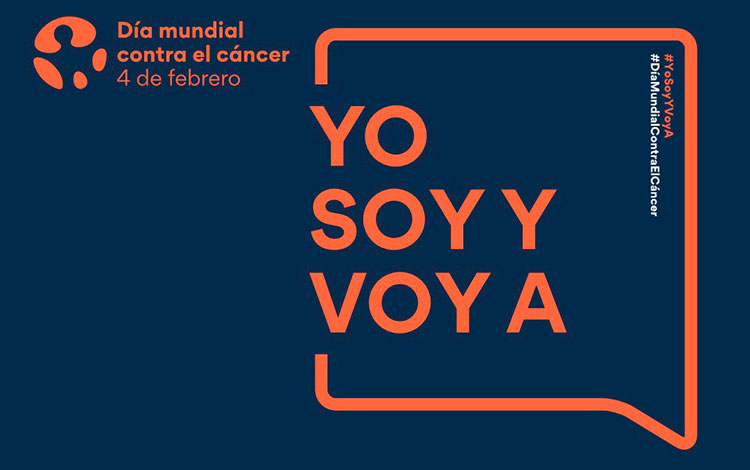 Cartel del Día Mundial de Lucha contra el Cáncer en 2020.