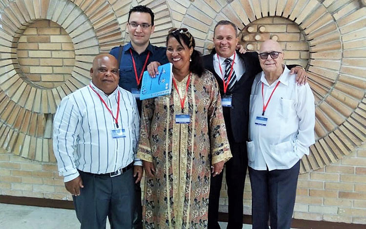Delegación de Villa Clara al Congreso Internacional de Psiquiatría 2019.