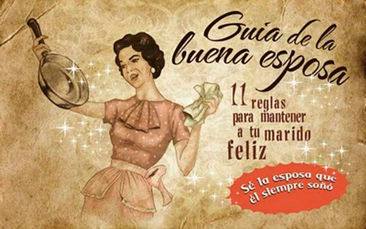 Patriarcado y guía para la buena esposa
