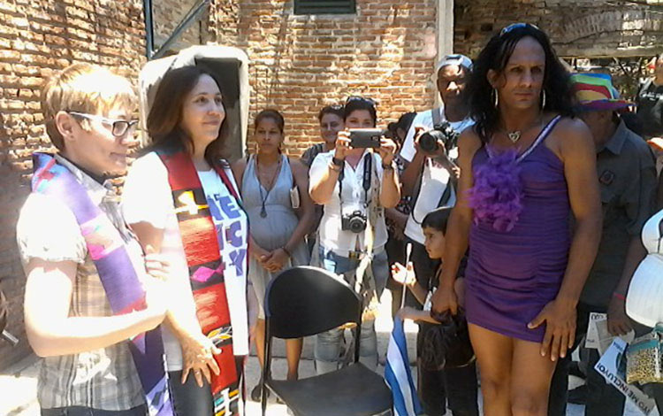 Mariela Castro participa en bendición de Iglesia de la Comunidad Metropolitana de Cuba. Mariela Castro participa en bendición de Iglesia de la Comunidad Metropolitana de Cuba.