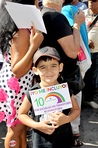 Marcha contra la homofobia.