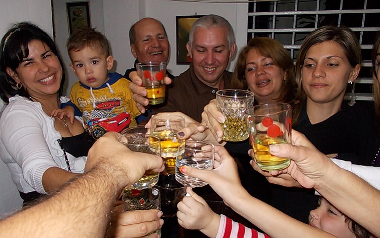 Convivencia familiar en Cuba