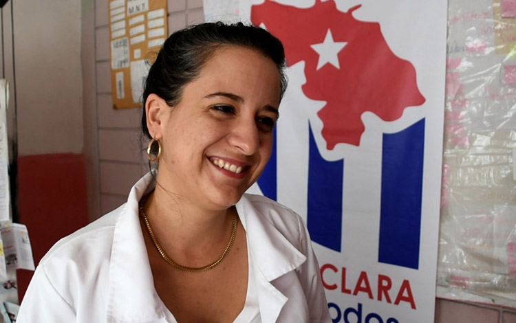 Patricia Andrés Bermúdez, trabajadora de Santa Clara.