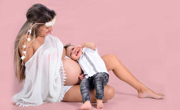Madre con su hijo