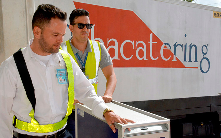 Unidad Empresarial de Base (UEB) Cubacatering Santa Clara, del aereopuerto internacional Abel Santamaría Cuadrado
