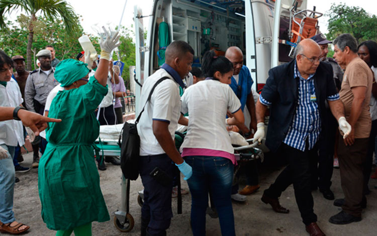 Sobrevivientes accidente aéreo