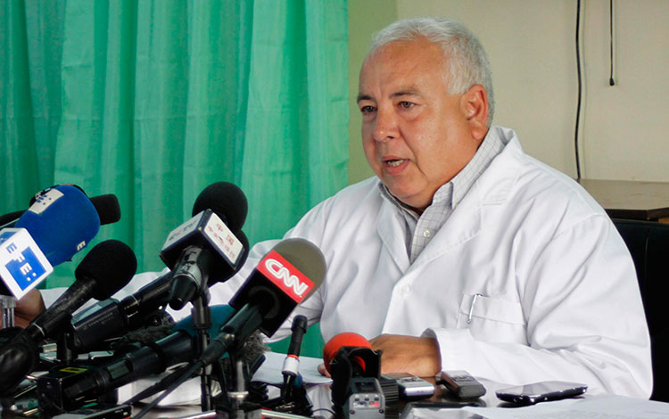 Sergio Rabell, director del Instituto de Medicina Legal de Cuba.