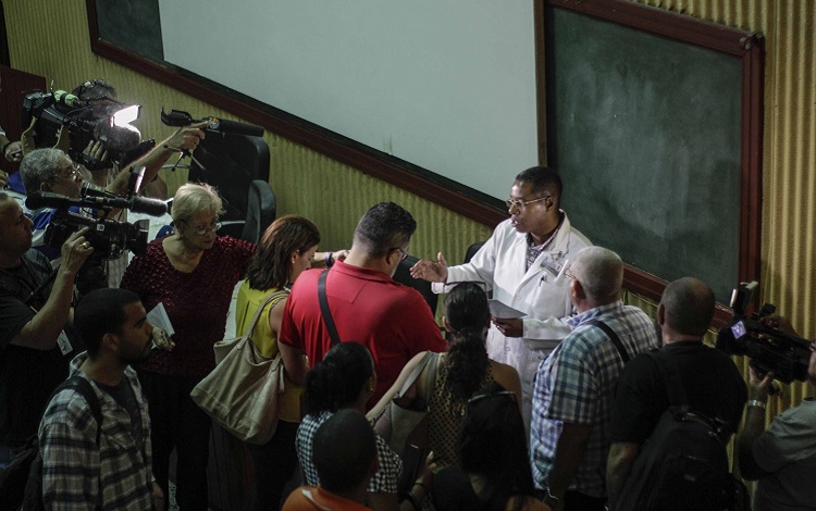 Dr.Carlos Alberto Martí­nez Blanco, Director del Hospital Universitario General Calixto Garcí­a
