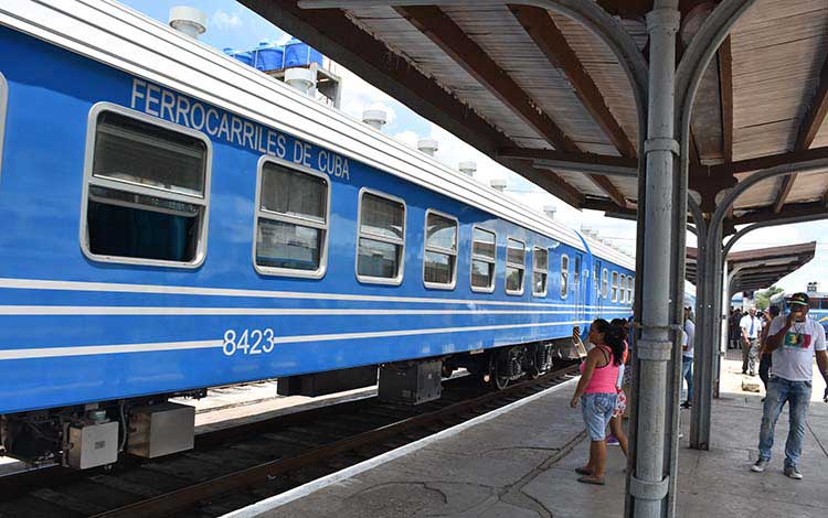 Terminal de Ferrocarriles  en Santa Clara.