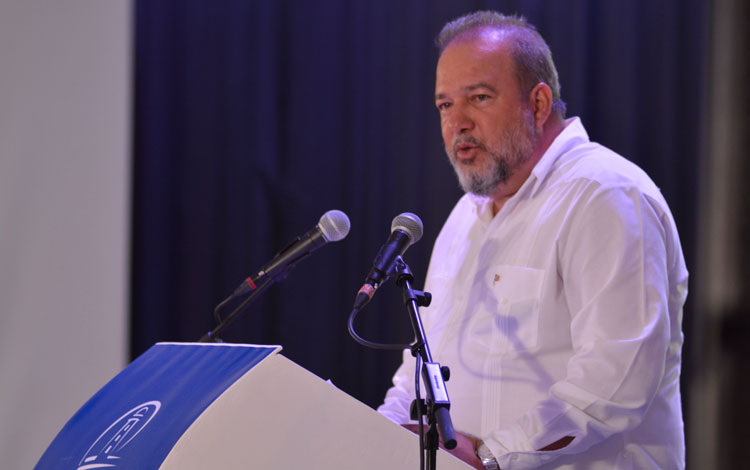 Manuel Marrero, ministro de Turismo de Cuba