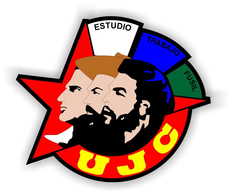Logo de la Unión de Jóvenes Comunistas de Cuba.