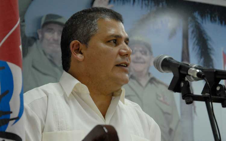 Primer secretario del Partido, Julio Ramiro Lima Corzo.