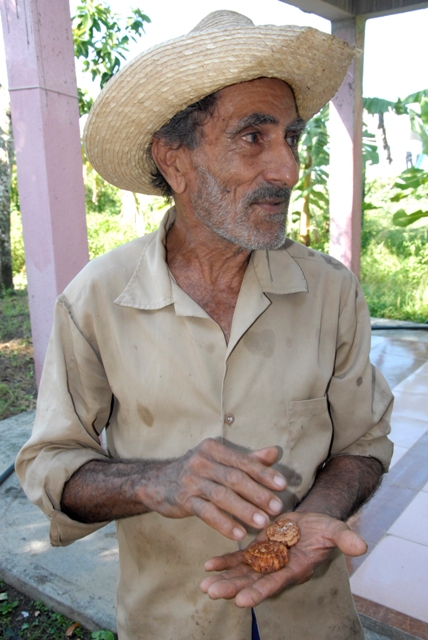 Esiquio Obregón, agricultor.