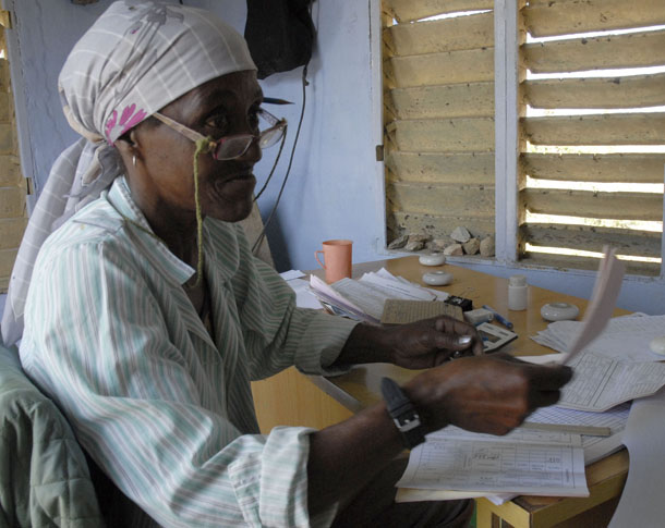 Amada Pequeño Pérez, central Héctor Rodrí­guez, Villa Clara.
