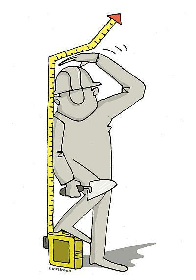 Caricatura de Alfredo Martirena sobre el desarrollo local.