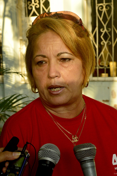 Jorgelina Pestana Mederos, presidenta del Gobierno en Villa Clara.
